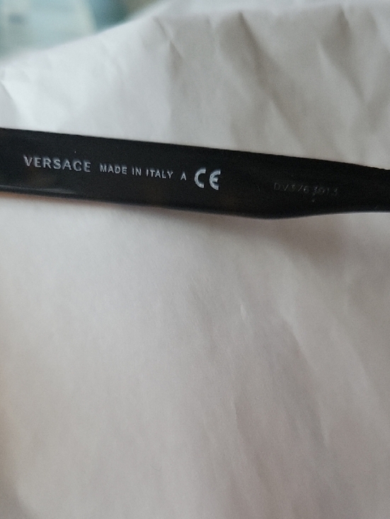 Versace Authentic Black Frame Sunglasses with Brown Lenses MOD#2198 main image 14
